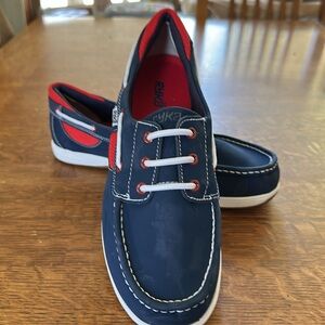 New Ryka Women’s Navy and Red Boat Shoes, size 9.5 wide